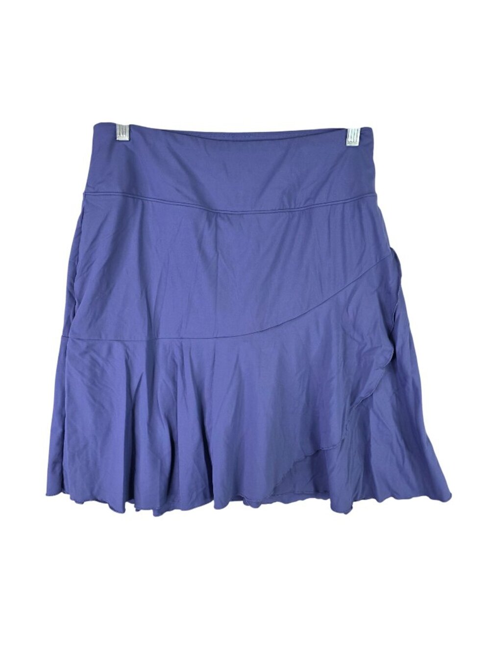 Womens G4Free Blue Athletic Skort Built-In Shorts Polyester Blend Stretch Size M